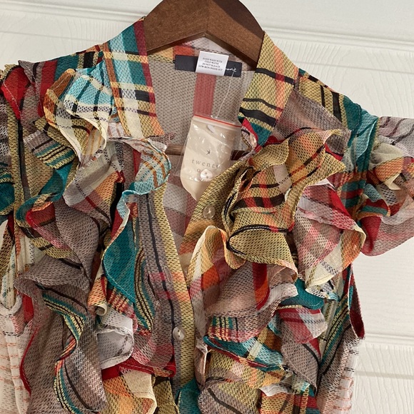 Twenty- One Plaid Ruffle Dress - Picture 8 of 9